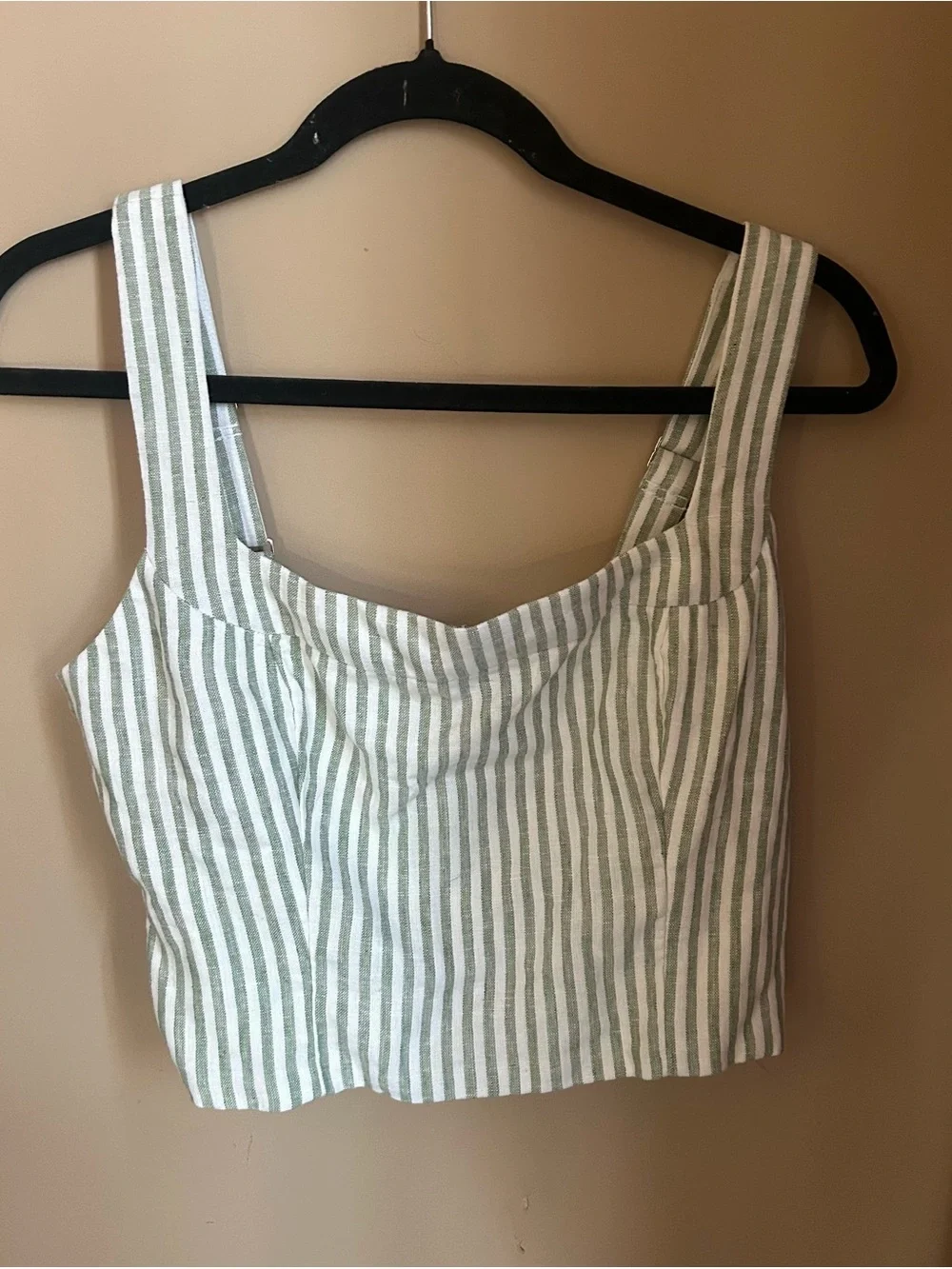 Matching Set Sage & White Abercrombie